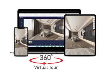 Réalisation de visites virtuelles
