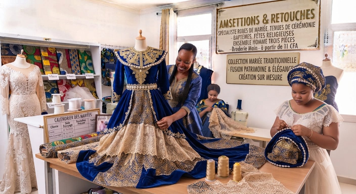 Robe de mariée traditionnelle