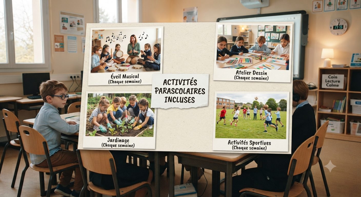 Classes du CP au CM2