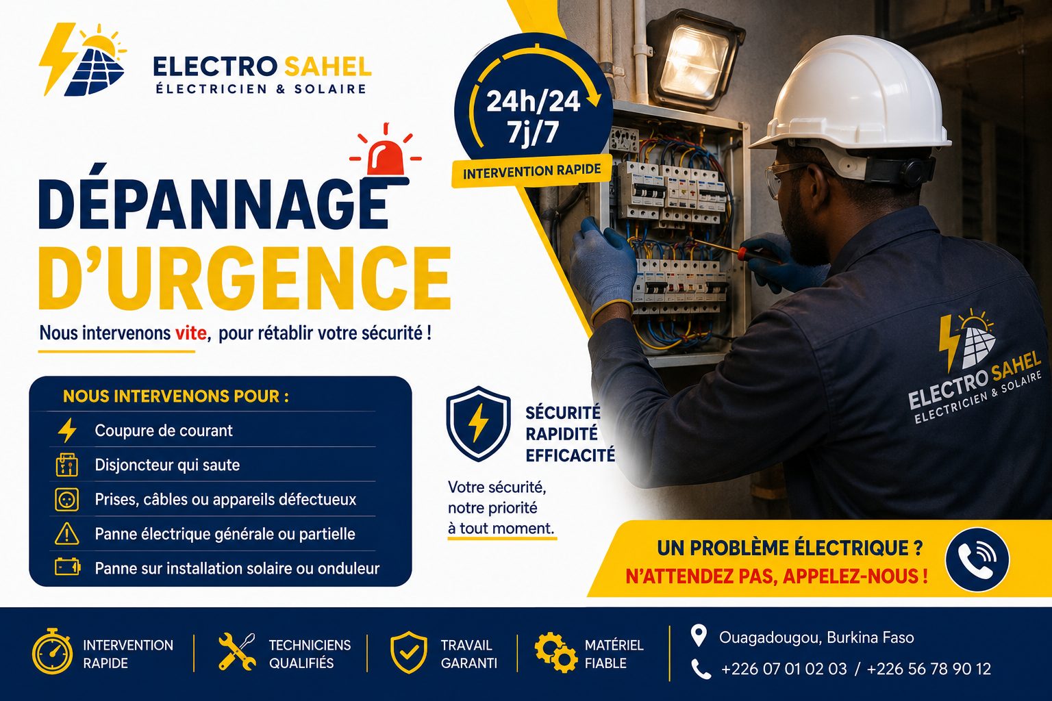 Dépannage d'Urgence