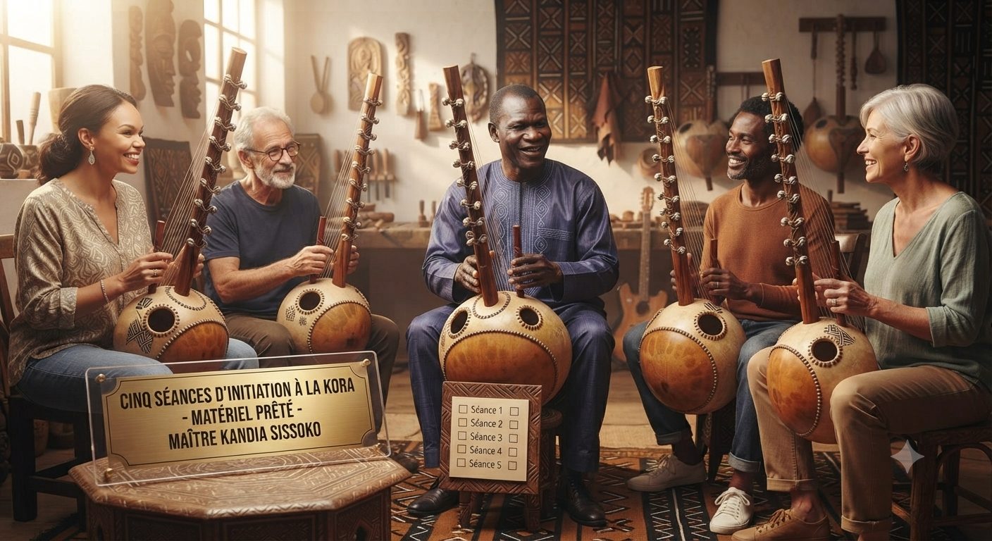 En concert avec les musiciens