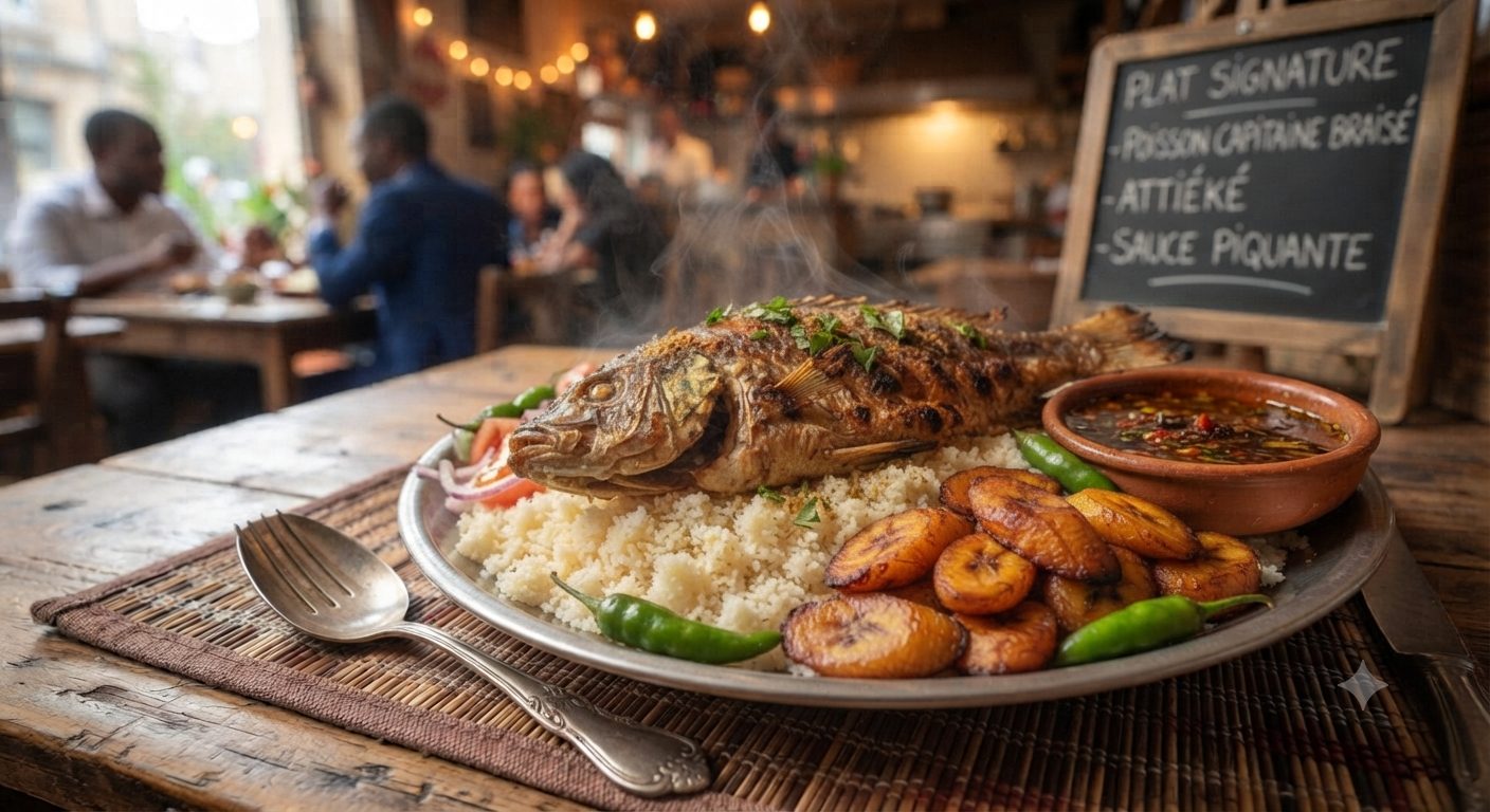 Spécialité Attiéké Poisson